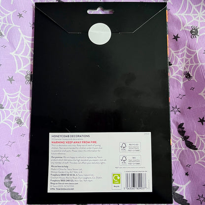 Haunting Honey comb Decorations 3 pack