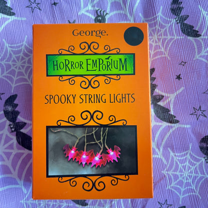 Pink Spooky String Lights