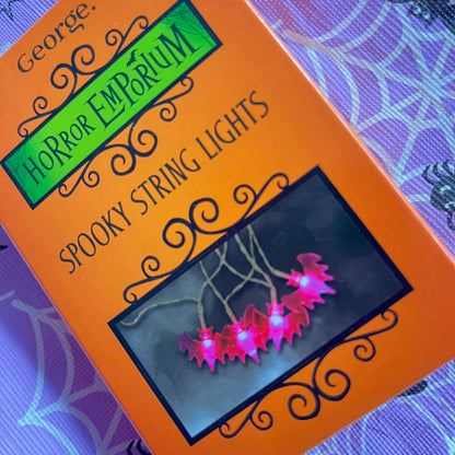Pink Spooky String Lights