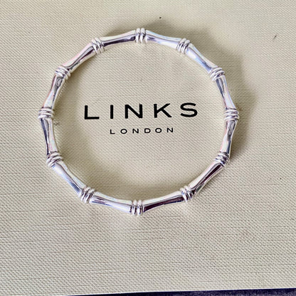 Links of London Bamboo Bangle       Size: Medium