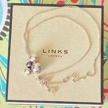 Load image into Gallery viewer, Sterling Silver Authentic  Links of London Effervescence Pearl Pendent Necklace
