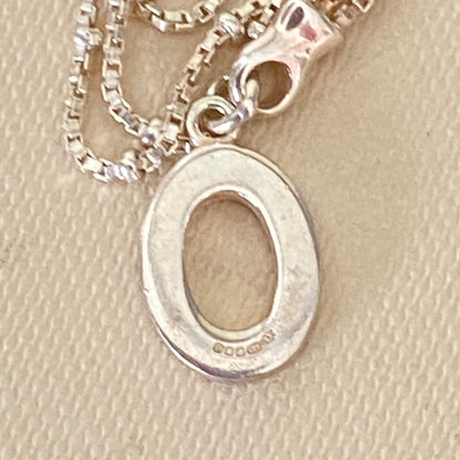 Links of London Necklace with Cubic Zirconia encrusted Lock Design Pendent
