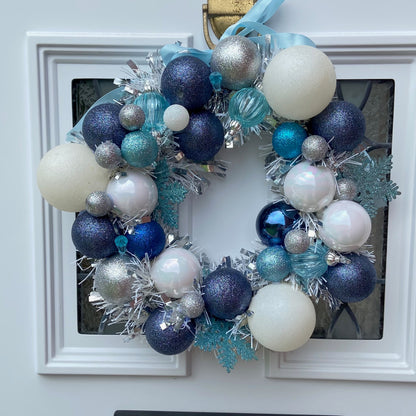 Blue Treasured Wreath