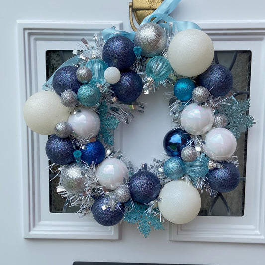 Blue Treasured Wreath