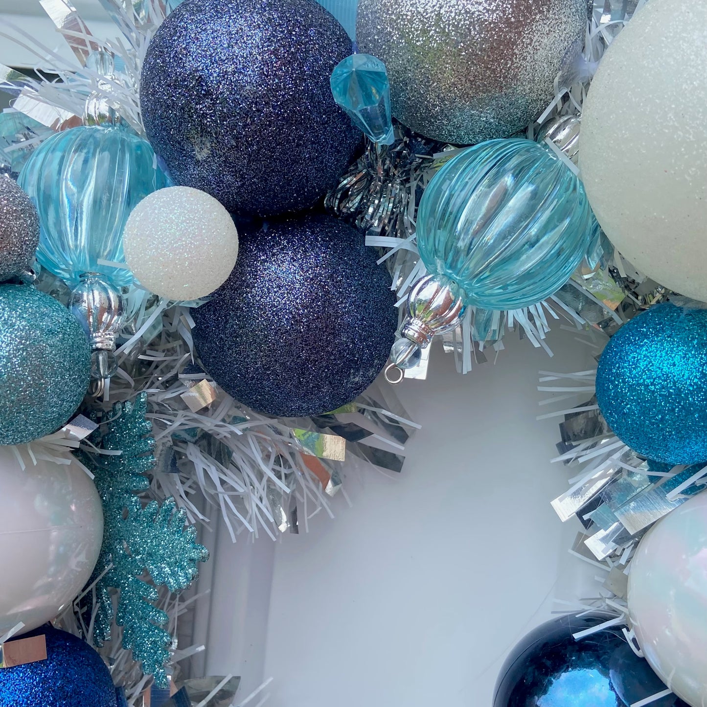 Blue Treasured Wreath