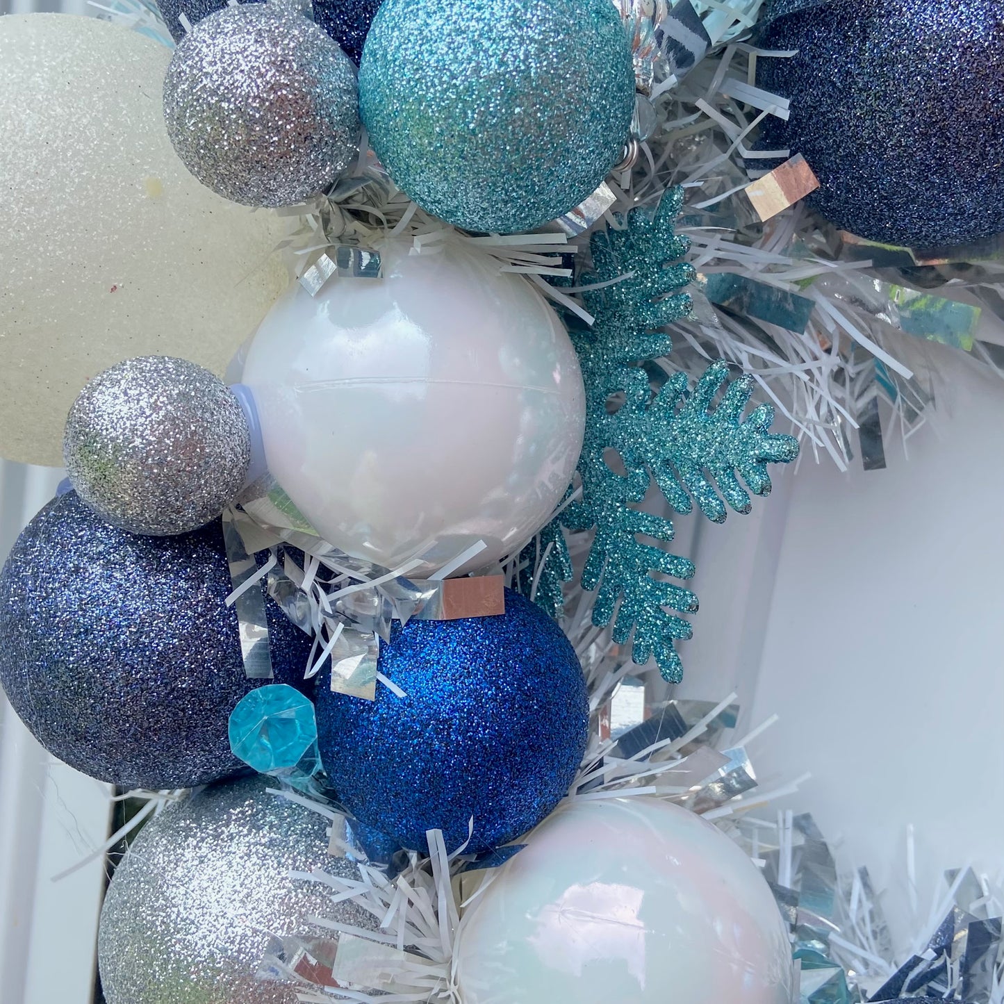 Blue Treasured Wreath