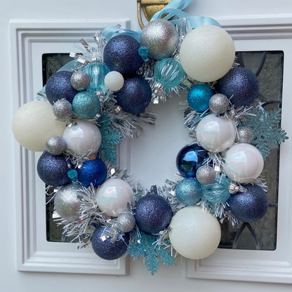 Blue Treasured Wreath