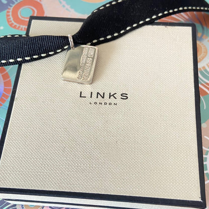 Links of London Sterling Silver Bank Card Charm