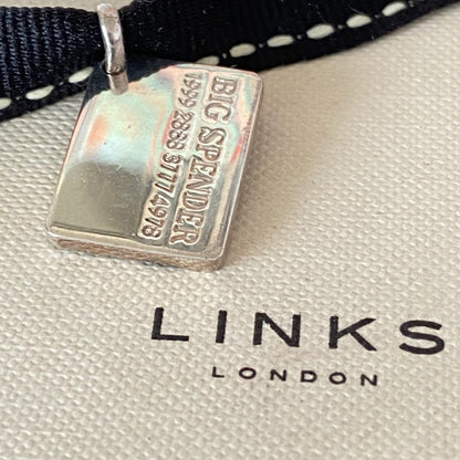 Links of London Sterling Silver Bank Card Charm