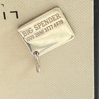 Links of London Sterling Silver Bank Card Charm