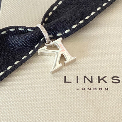 Sterling Silver Links of London Letter K