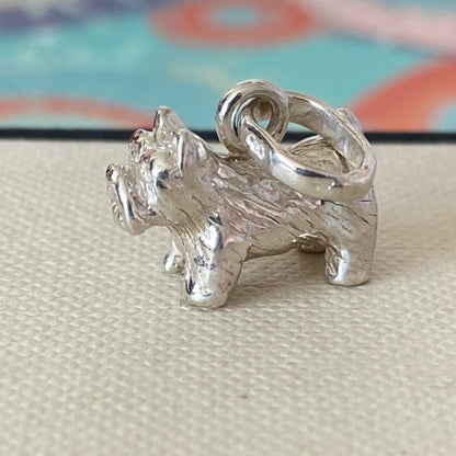 Preloved Links of London Sterling Silver Scotty Dog Charm