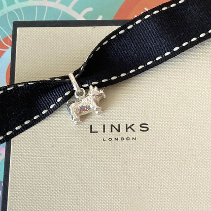 Preloved Links of London Sterling Silver Scotty Dog Charm