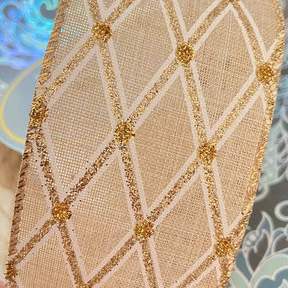 Harlequin Style 2.5" x 10 Yard Ribbon Garland