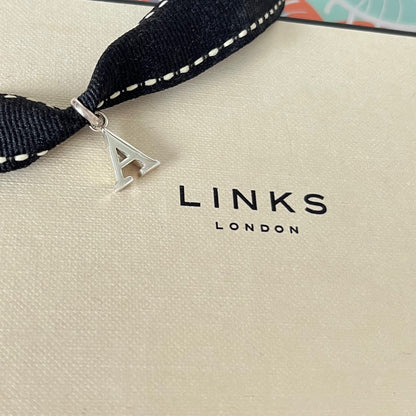 Links of London Sterling Silver Preloved Capital Letter A Charm