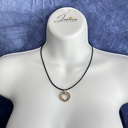 Aurora Links of London Sterling Silver, Silk and 18kt Gold Vermeil Cluster Necklace New!  Be the first to Love this.