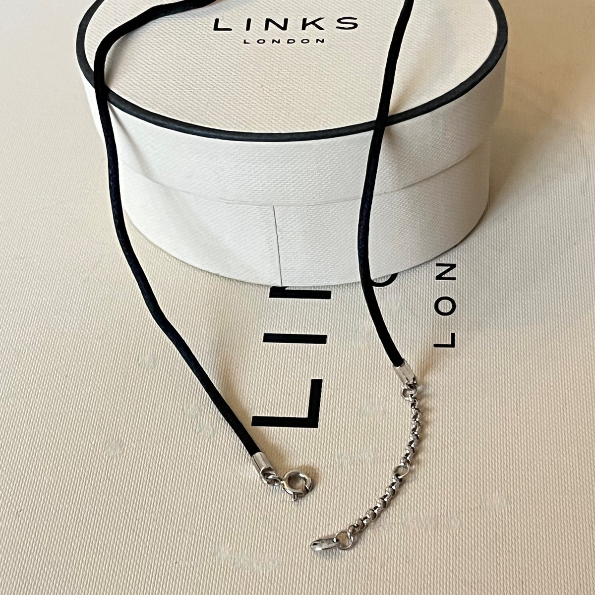 Aurora Links of London Sterling Silver, Silk and 18kt Gold Vermeil Cluster Necklace New!  Be the first to Love this.
