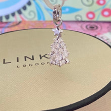 Load image into Gallery viewer, Sterling Silver Links of London OH MY GOSH!! Christmas Tree Charm, original packaging.
