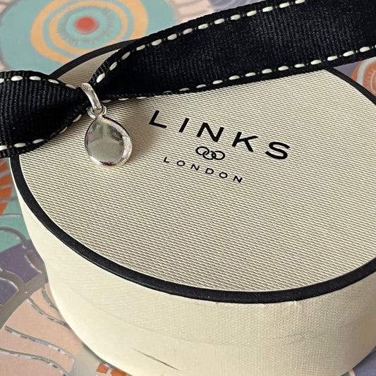 Links of London Sterling Silver Hope Egg Charm.