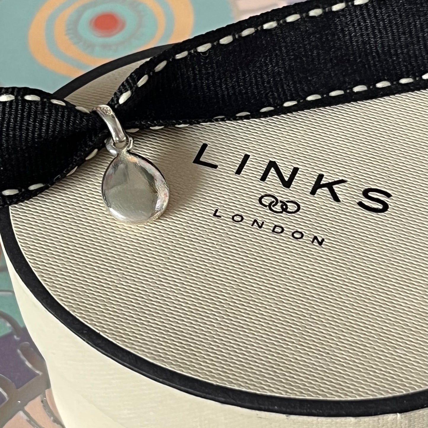 Links of London Sterling Silver Hope Egg Charm.