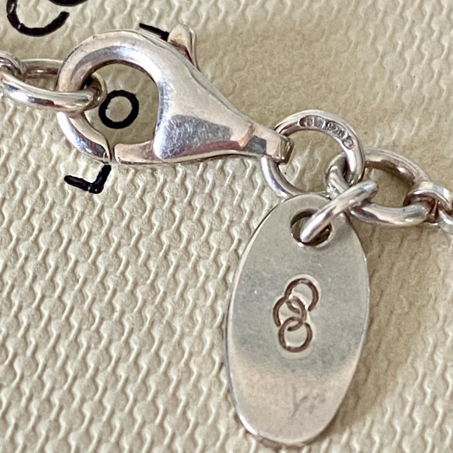 Links of London Necklace with a Tapestry Heart Pendent