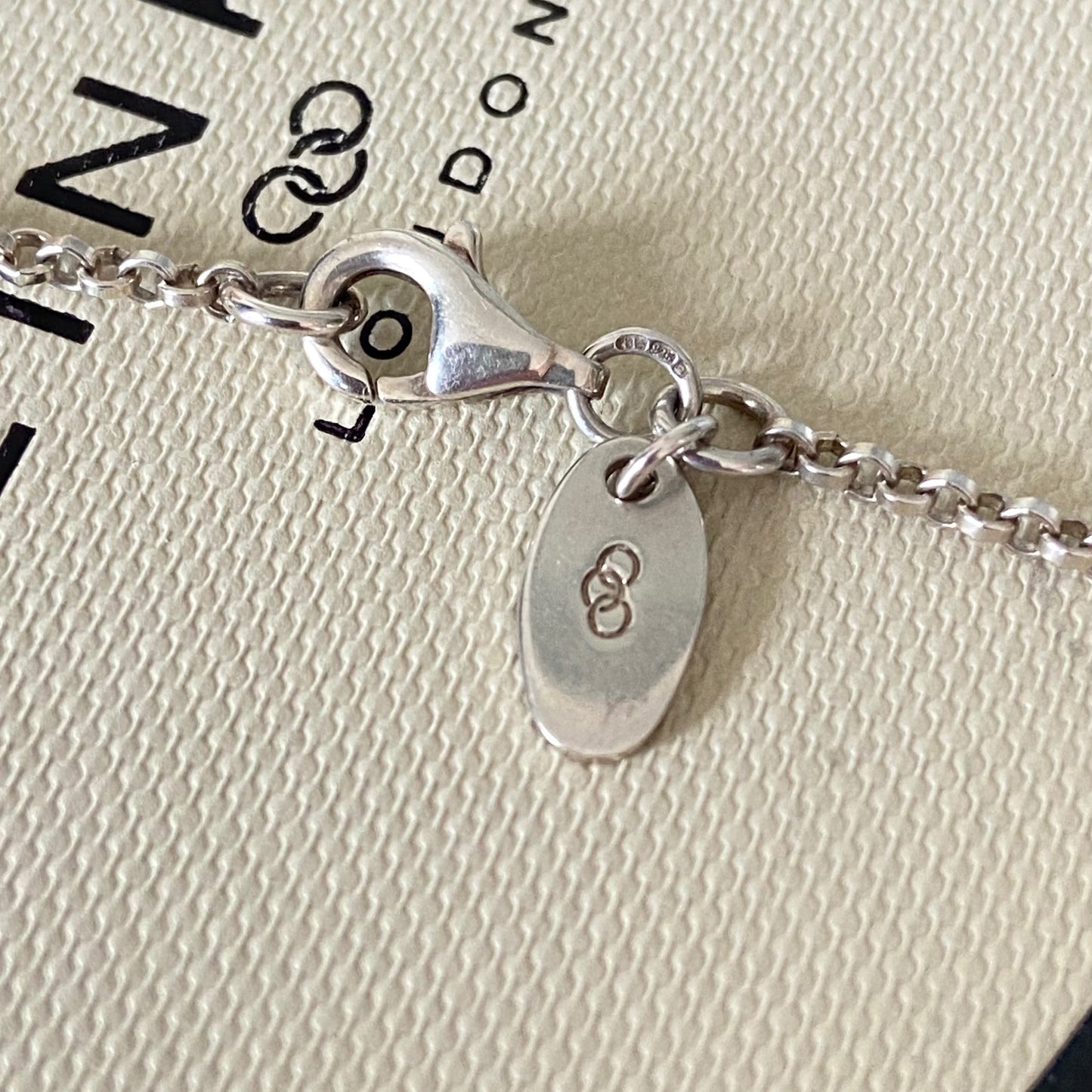 Links of London Necklace with a Tapestry Heart Pendent