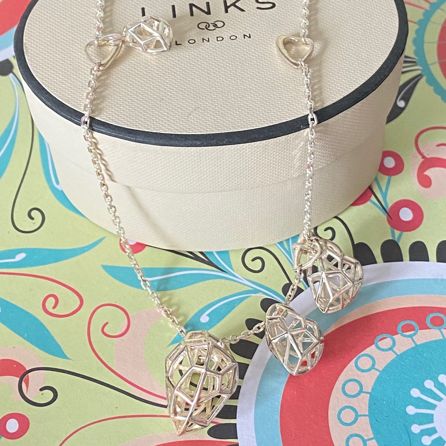 Links of London Flutter and Wow Silver Necklace