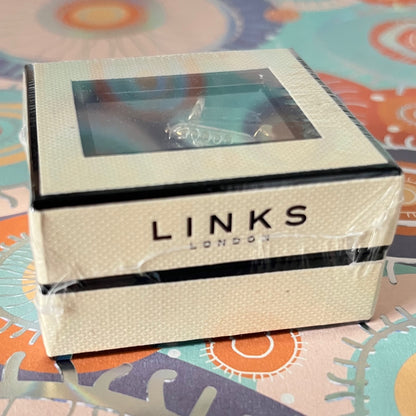 Links of London Sterling Silver, 'Sky High' Aeroplane Charm with 18k Gold Vermeil. New in the box.  Be the first one to open this
