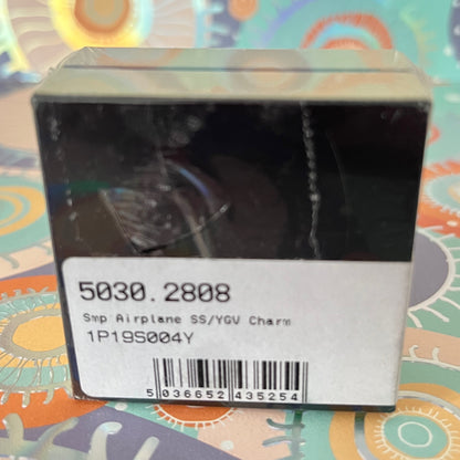 Links of London Sterling Silver, 'Sky High' Aeroplane Charm with 18k Gold Vermeil. New in the box.  Be the first one to open this