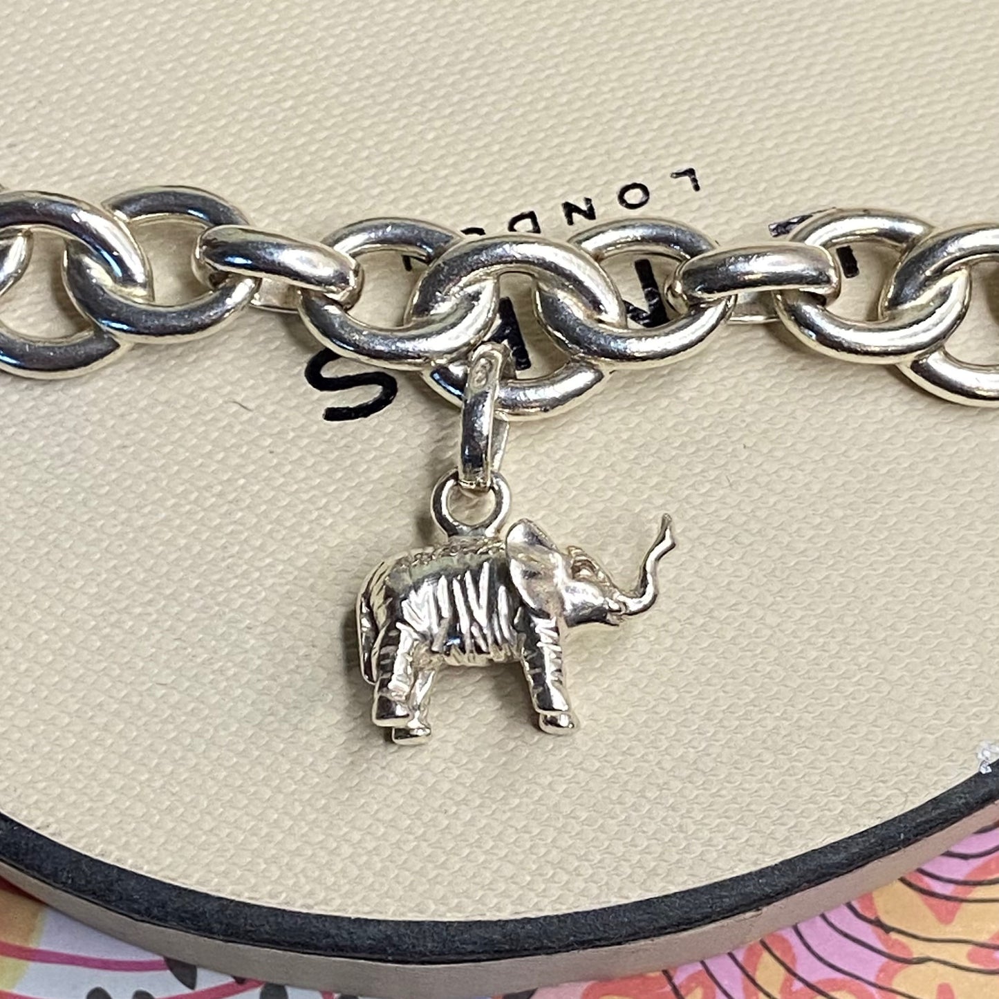 Links of London  Signature T-Bar Bracelet with Charms