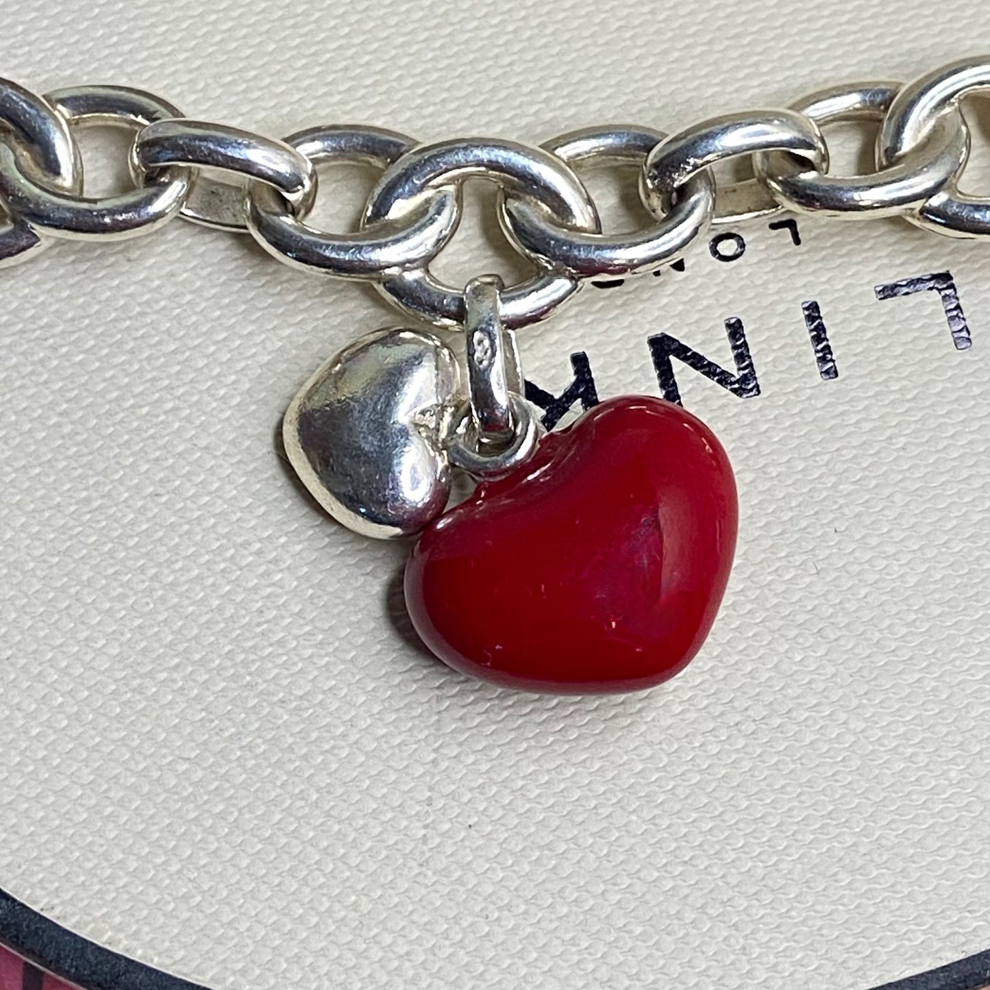 Links of London  Signature T-Bar Bracelet with Charms