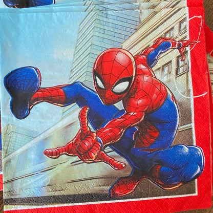 Marvel Spiderman 3 packets Napkins 20 per pack can be used for Decoupage