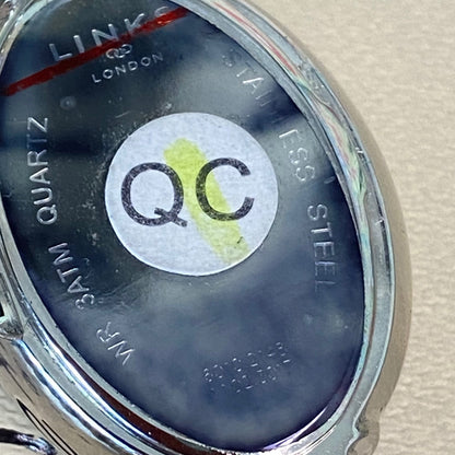 Very rare New Links of London delicate Silver Sweetheart Stainless Steel Watch.