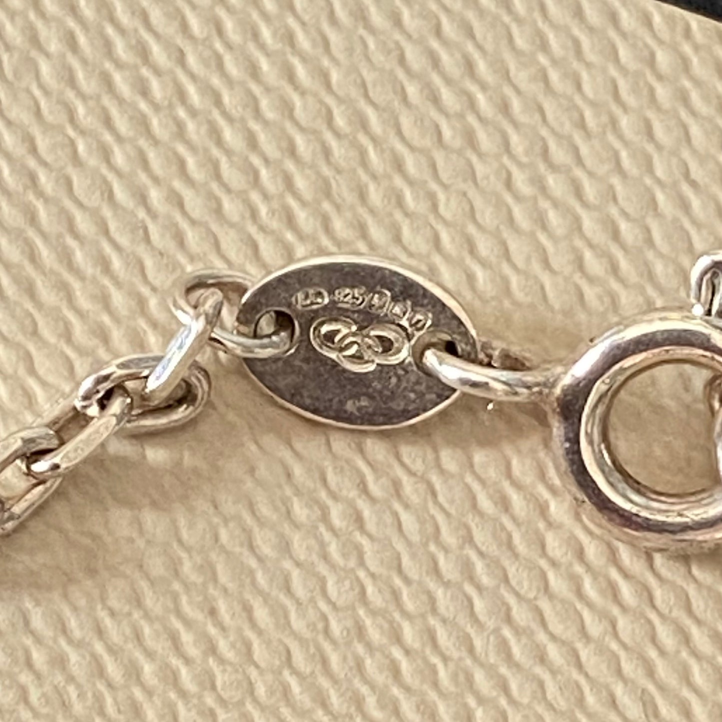 Authentic Sterling Silver Links of London Bracelet with Sweetie beads