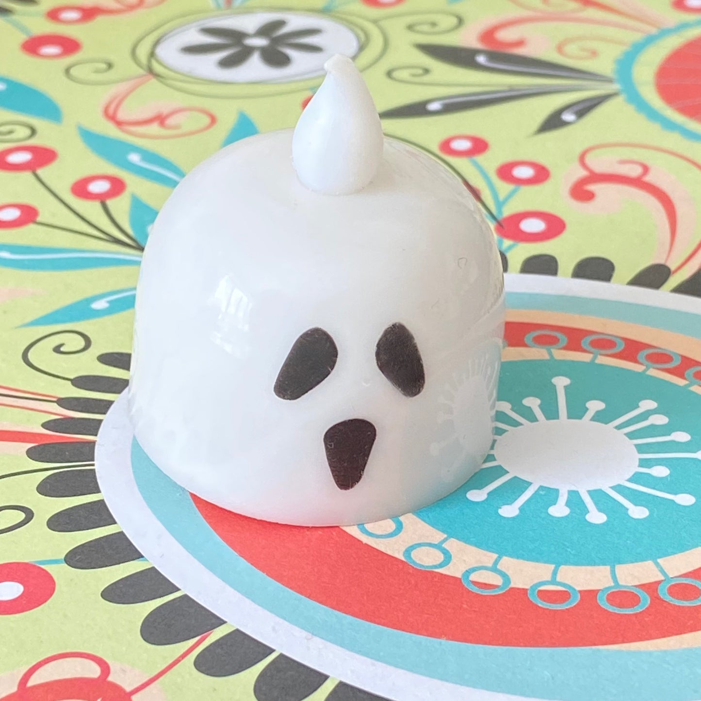 4 Shaped Ghost Led Tea Lights