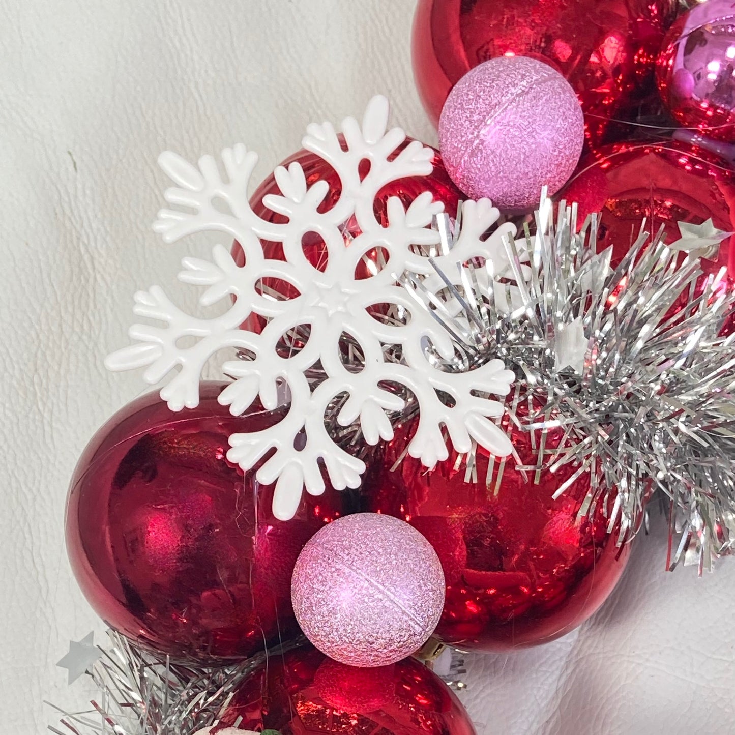 Candy Cane Wreath