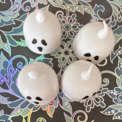 4 Shaped Ghost Led Tea Lights