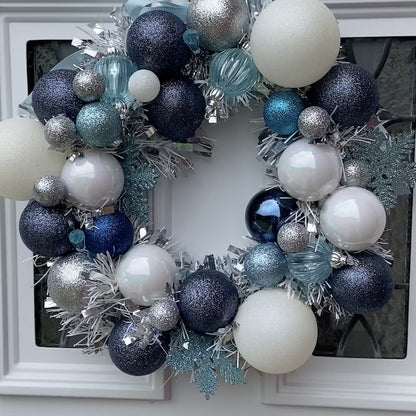 Blue Treasured Wreath