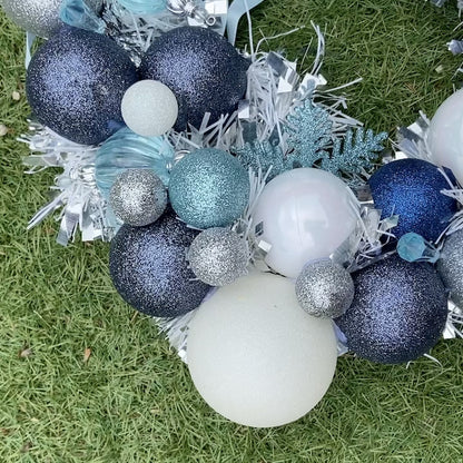 Blue Treasured Wreath