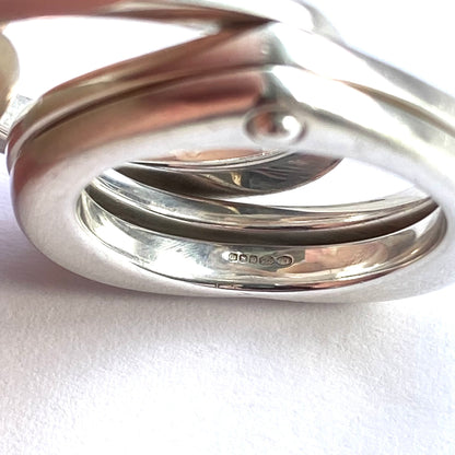 Links of London Silver Love Note Heart Ring