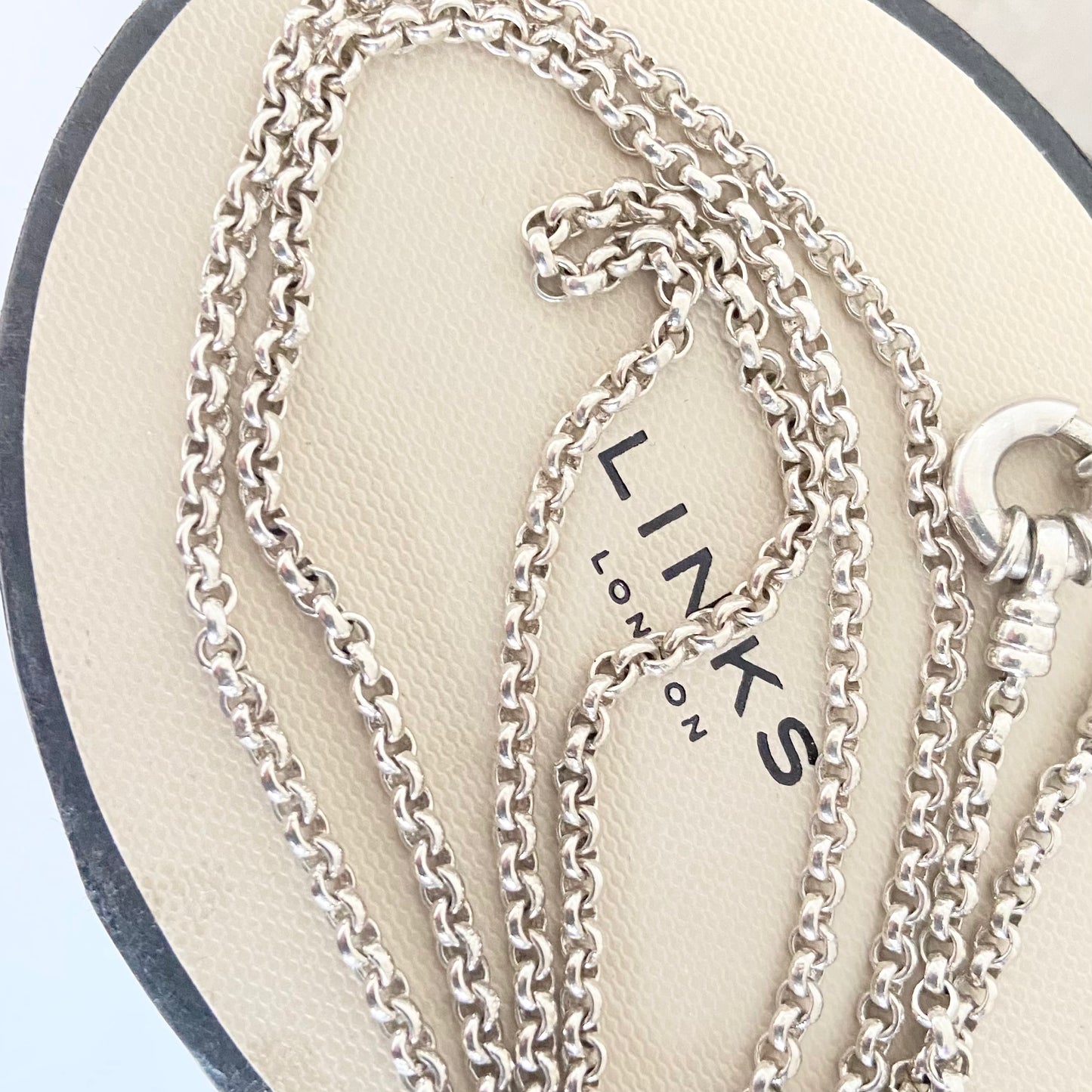 Links of London Belcher Necklace with Senorita Clasp  (62cm)