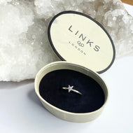 Links of London Essentials Sterling Silver Star Crystal Ring