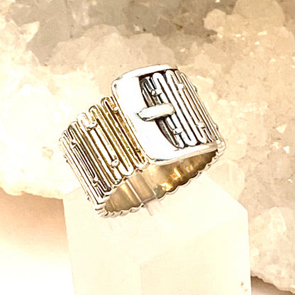 Links of London Sterling Silver Buckle Ring