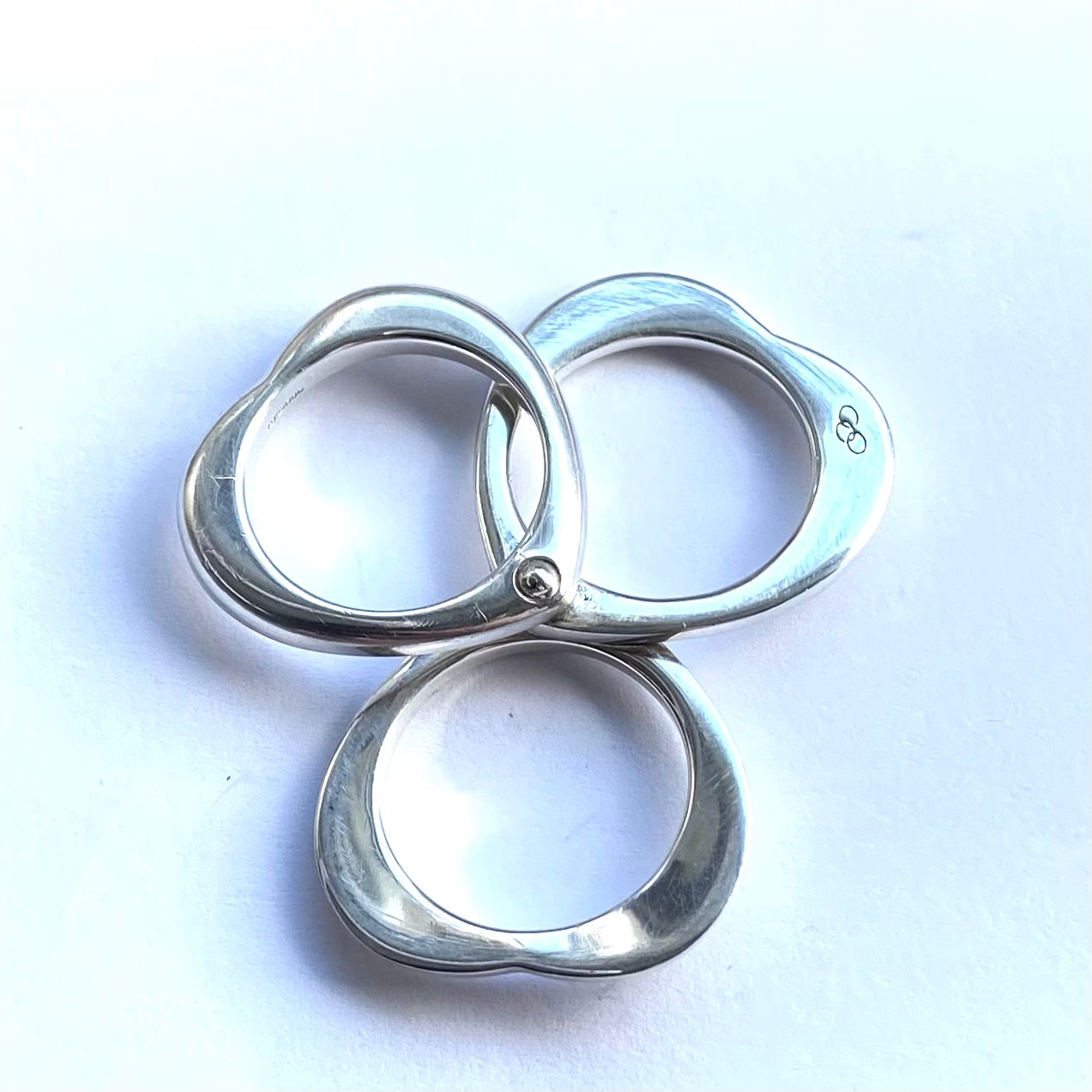 Links of London Silver Love Note Heart Ring