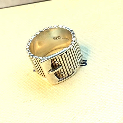 Links of London Sterling Silver Buckle Ring