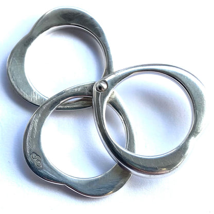 Links of London Silver Love Note Heart Ring
