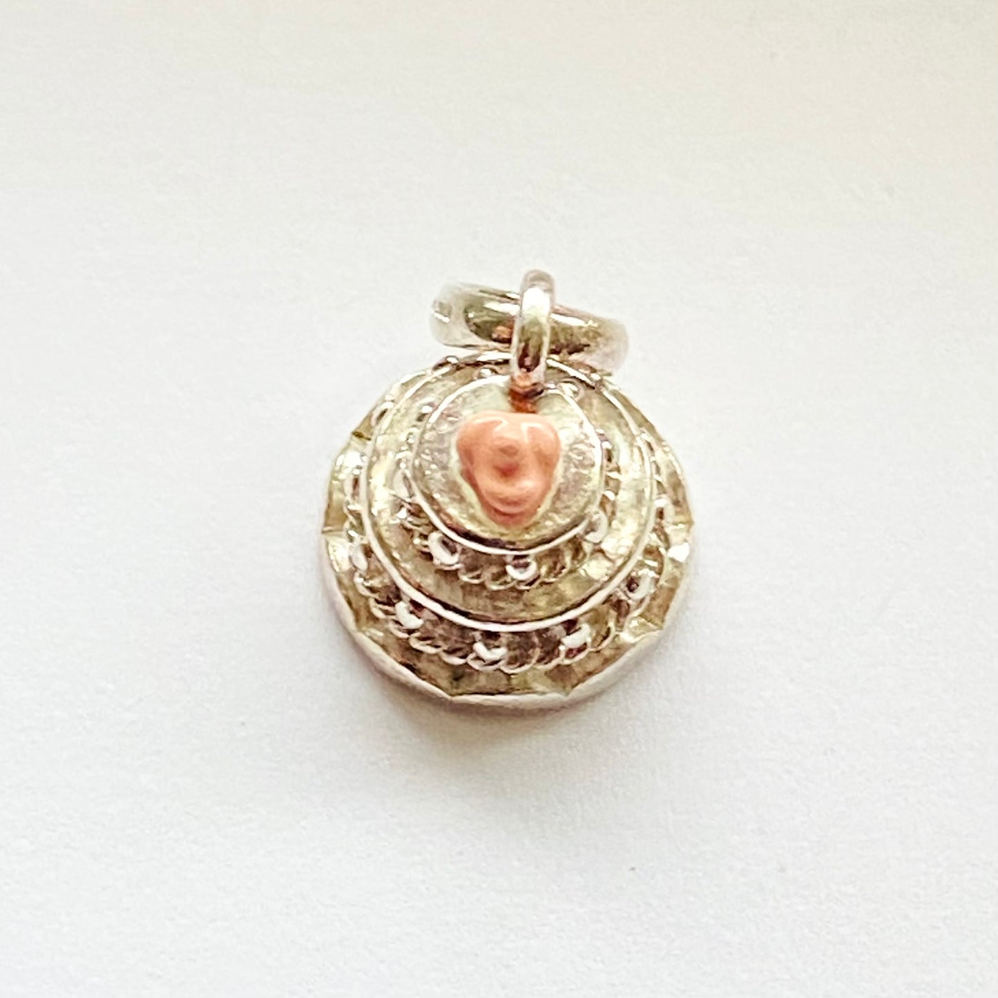 Sterling Silver with pink enamel Wedding Cake Links of London Charm