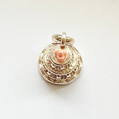 Sterling Silver with pink enamel Wedding Cake Links of London Charm