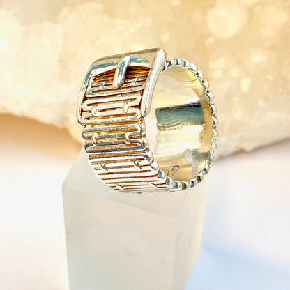 Links of London Sterling Silver Buckle Ring