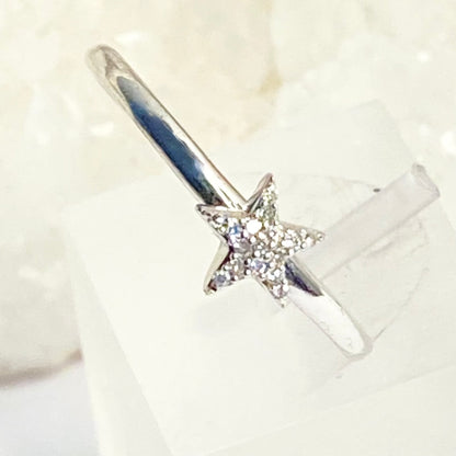 Links of London Essentials Sterling Silver Star Crystal Ring